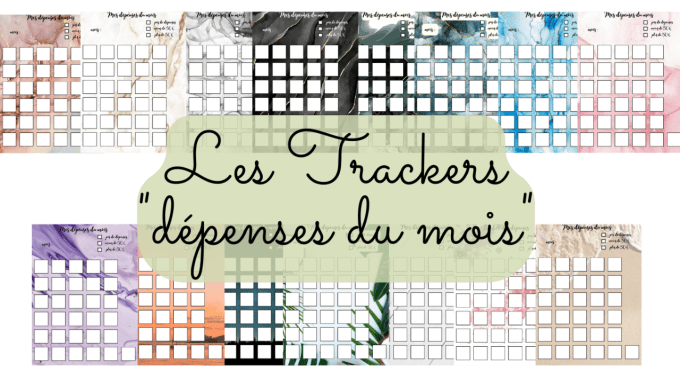 Tracker dépenses du mois (à imprimer)