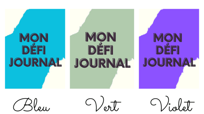 Défi journal Format A6 (à imprimer) 