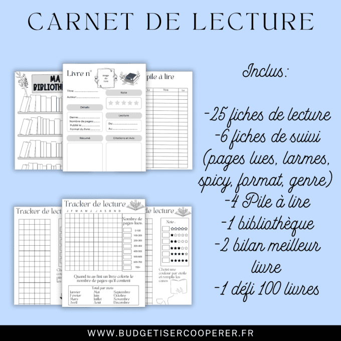 Le carnet de lectures