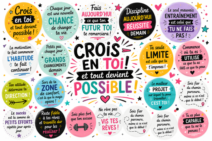 Phrases motivantes