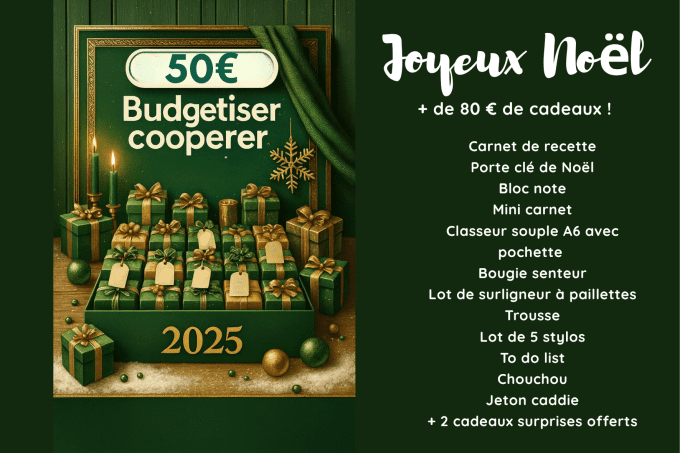 Calendrier de l'avent 50€
