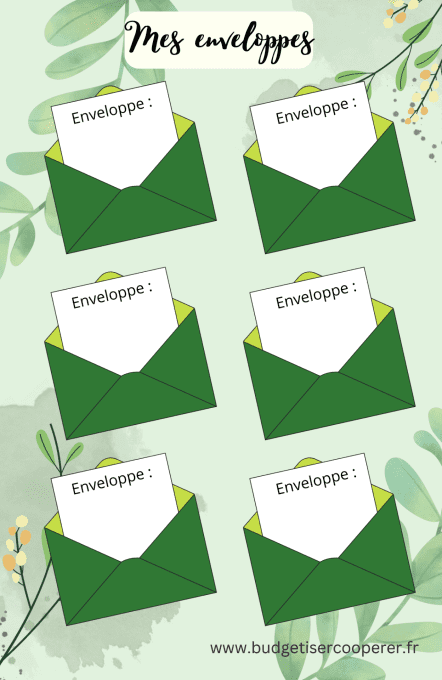 Mes enveloppes