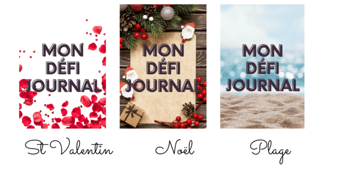 Défi journal Format A5 (à imprimer)