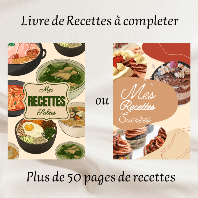 Le carnet de recettes