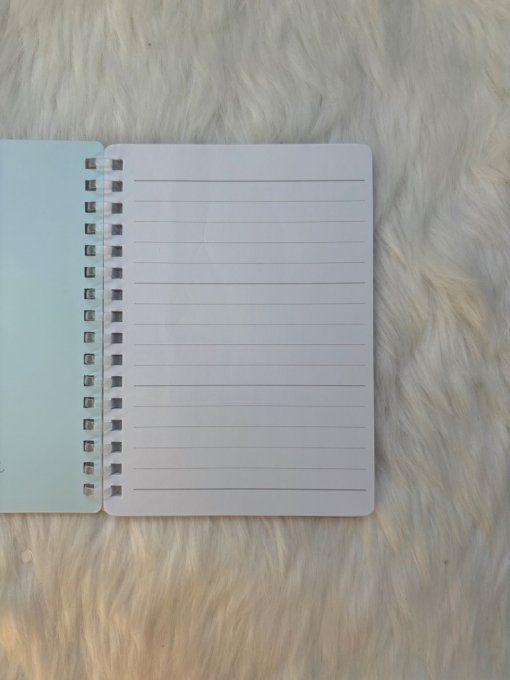 Bloc note avec stickers