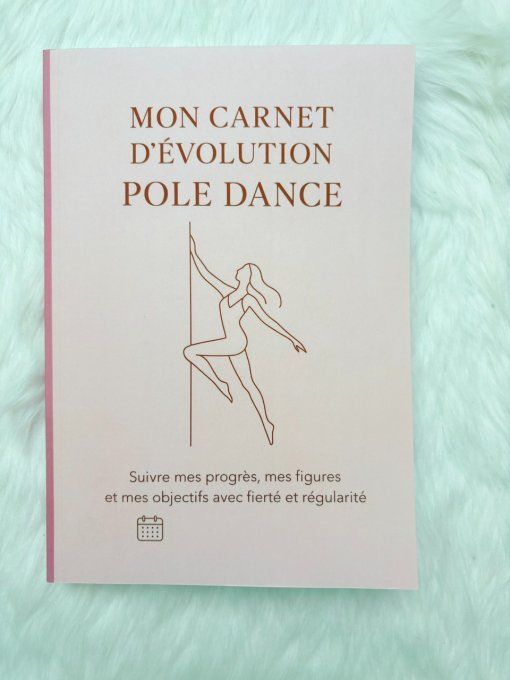 Carnet de Pole dance - suivi par mois des entraînements et réussites pour l'année 2025