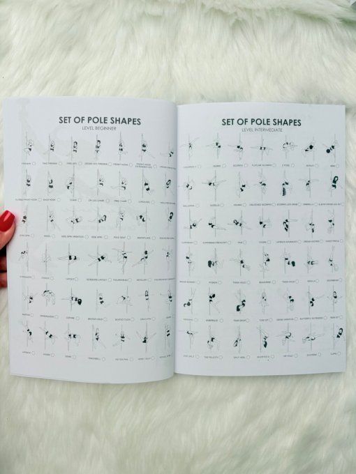Carnet pole dance non daté