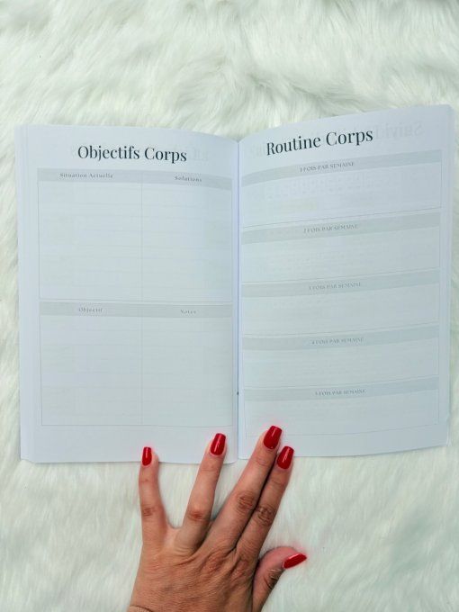 Carnet suivi de skincare