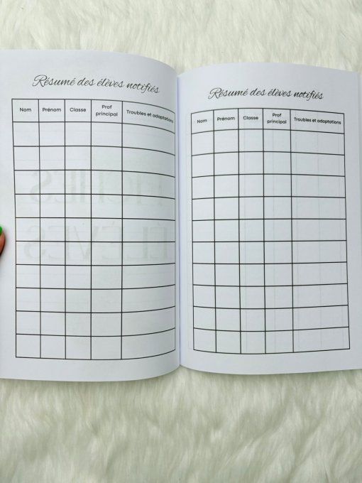 Agenda AESH