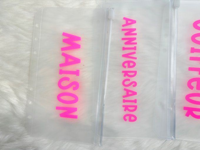 Pochette ZIP A6