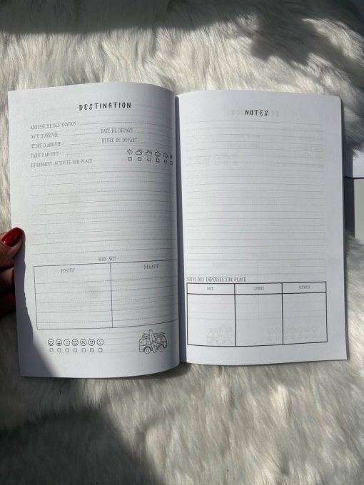 Carnet de voyage Van Life 