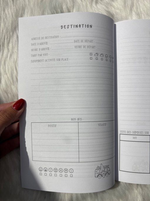 Carnet de voyage Van Life 
