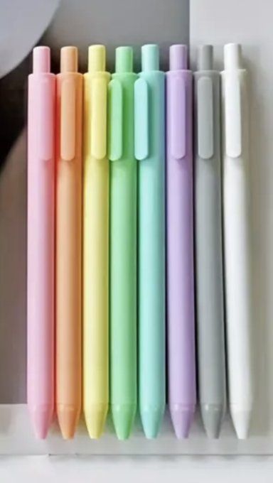 Stylo de couleur pastel