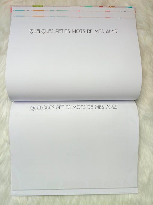 Carnet de Photo de Classe de la Maternelle au Lycée