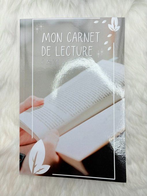 Carnet de lecture 6 mois