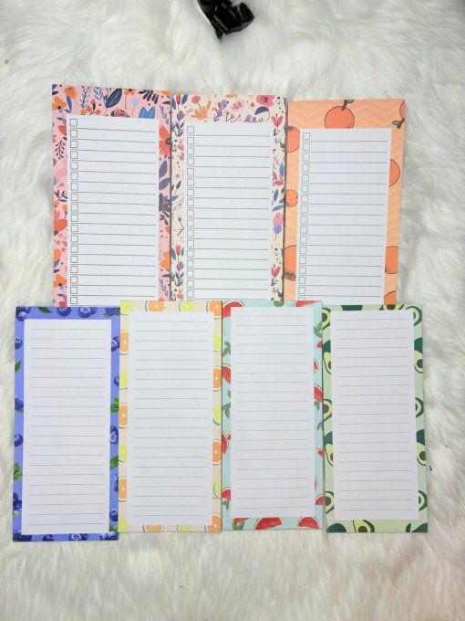 Liste de courses aimantée