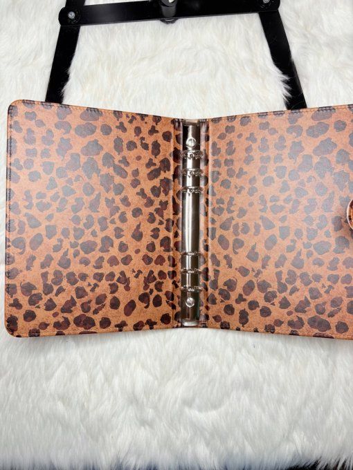 Classeur A5 leopard