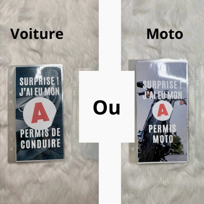 Carnet Spécial Permis de Conduire - à imprimer
