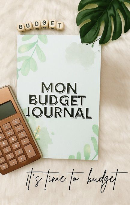 Le budget journal 12 mois printemps