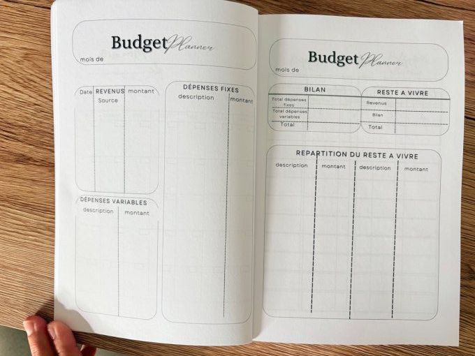 Mon planificateur budgétaire 