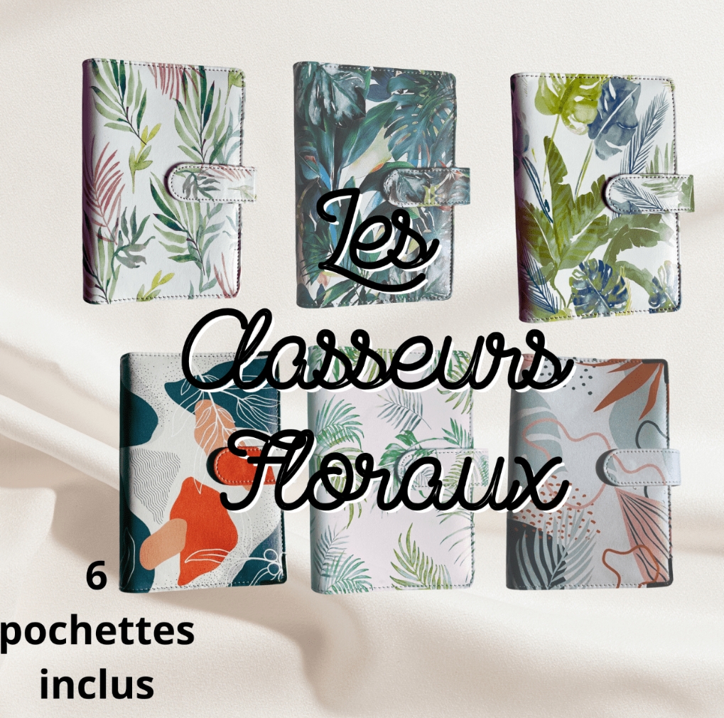 Les classeurs Floraux 22€